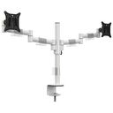 MULTIBRACKETS M VESA Deskmount Officeline Dual, White (7350073735181)