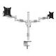MULTIBRACKETS M VESA Deskmount Officeline Dual, Weiss (7350073735181)