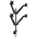 MULTIBRACKETS M VESA Gas Lift Arm Quad, Schwarz (7350022737235)