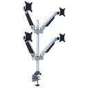 MULTIBRACKETS M VESA Gas Lift Arm Quad, Silber (7350022737228)