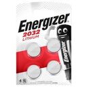 ENERGIZER Lithium CR2032, 4er Pack