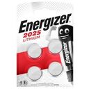 ENERGIZER Lithium CR2025, 4-Pack