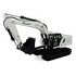 AMEWI Vollmetall Hydraulikbagger G101H 1:16, White (22505)