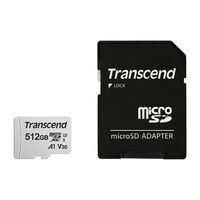 TRANSCEND Premium 300S microSDXC Card, Class 10, UHS-I, 512GB (TS512GUSD300S-A)