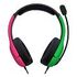 PDP Gaming LVL40 Wired Stereo Headset, Pink / Green, Nintendo Switch (500-162-PKGR-EU)