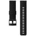 SUUNTO Explore 1 Silicone Strap, 24mm, Black Black, Size M (SS050221000)
