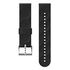 SUUNTO Urban 1 Silicone Strap, 20mm, Black Steel, Size S (SS050057000)