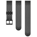 SUUNTO Athletic 1 Silicone Strap, 20mm, Black Black, Size S+M (SS050177000)