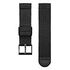 SUUNTO Athletic 5 Geflochtenes Textilarmband, 20mm, Black Black, Grösse S (SS050374000)