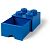 LEGO Desk Drawer 4, 25x25cm, Blue