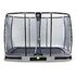 EXIT TOYS Elegant Premium Inground-Trampolin 214 x 366 cm, Grey