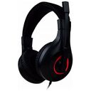 NACON GAMING Stereo Gaming Headset V1, Schwarz / Rot, Nintendo Switch / Switch Lite (BB006377)