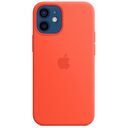 APPLE iPhone 12 mini Silicone Case with MagSafe, Electric Orange [Mid 2021] (MKTN3ZM/A)