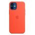 APPLE iPhone 12 mini Silicone Case with MagSafe, Electric Orange [Mid 2021] (MKTN3ZM/A)