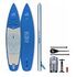 INDIANA SUP Inflatable 12'0 Family Pack, Blau