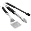 WEBER Precision Grillbesteck-Set, 3-teilig (6764)