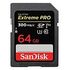 SANDISK Extreme Pro SDXC UHS-II Card, Class 10, 64GB (SDSDXDK-064G-GN4IN)