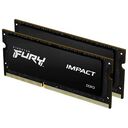 KINGSTON FURY Impact SO-DIMM Kit, DDR3-1866, 8.0GB (KF318LS11IBK2/8)