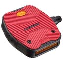 LOOK Geo City Grip Flat Pedal, Red
