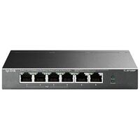 TP-LINK 6-port 10/100Mbit/s desktop switch with 4-port PoE+ (TL-SF1006P)