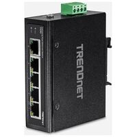 TRENDNET 5-port industrial fast ethernet DIN-Rail switch (TI-E50)