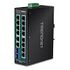 TRENDNET 16-Port Industrieller Gigabit PoE+ - DIN-Rail-Switch (TI-PG162)