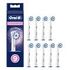 ORAL-B Sensitive Clean Replacement Brush Heads, White (9-Pack)