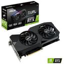 ASUS DUAL-RTX3060TI-O8G-V2 OC LHR, GeForce RTX 3060 Ti, 8.0GB GDDR6, PCI-Express (90YV0G1J-M0NA00)