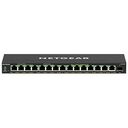 NETGEAR 16-port gigabit ethernet plus switch PoE + SFP (GS316EP-100PES)