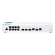 QNAP 12 port 10GbE Layer 2 web managed switch (QSW-M408-2C)