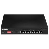 EDIMAX long range 8-port gigabit ethernet PoE+ switch with DIP switch (GS-1008PL V2)