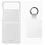 SAMSUNG Clear Cover mit Ring, Galaxy Z Flip3, Transparent (EF-QF711CTEGWW)