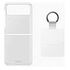 SAMSUNG Clear Cover mit Ring, Galaxy Z Flip3, Transparent (EF-QF711CTEGWW)