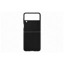 SAMSUNG Leather Cover, Galaxy Z Flip3, Schwarz (EF-VF711LBEGWW)