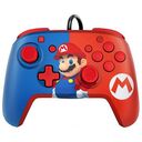 PDP Faceoff Deluxe+ Audio Wired Controller, Super Mario, Nintendo Switch (500-134-EU-C1MR-1)