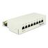 DELOCK Desktop Patch Panel 8 Port Cat.6 grey (87680)