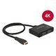 DELOCK HDMI Splitter 1x HDMI in > 2x HDMI out 4K 30 Hz (87700)