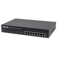 INTELLINET 8-port fast ethernet PoE+ switch (561075)