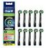 ORAL-B Cross Action CleanMaximiser Ersatzbürstenkopf - Neue Version, Schwarz (10er Pack)