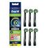 ORAL-B Cross Action Clean Maximiser Ersatzbürstenkopf, Schwarz (6er Pack)