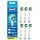 ORAL-B PrecisionClean CleanMaximiser Replacement Brush Heads - New Version, White (6-Pack)