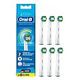 ORAL-B PrecisionClean CleanMaximiser Ersatzbürstenkopf - Neue Version, Weiss (6er Pack)