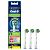 ORAL-B Cross Action Clean Maximiser Ersatzbürstenkopf - Neue Version, Weiss (3er Pack)