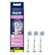 ORAL-B Sensitive Clean Clean&Care Replacement Brush Heads, White (3-Pack)