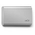 LACIE Portable SSD V2 + Rescue, USB-C, 500GB, Silver (STKS500400)