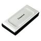 KINGSTON XS2000 Portable SSD, USB 3.1 (Typ-C), 2.0TB, Silver / Black (SXS2000/2000G)