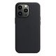 APPLE iPhone 13 Pro Leder Case mit MagSafe, Mitternacht [Late 2021] (MM1H3ZM/A)