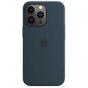 APPLE iPhone 13 Pro Silikon Case mit MagSafe, Abyssblau [Late 2021] (MM2J3ZM/A)