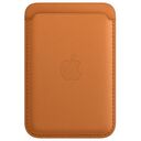 APPLE iPhone Leder Wallet mit MagSafe, Goldbraun [Late 2021] (MM0Q3ZM/A)