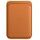 APPLE iPhone Leder Wallet mit MagSafe, Goldbraun [Late 2021] (MM0Q3ZM/A)